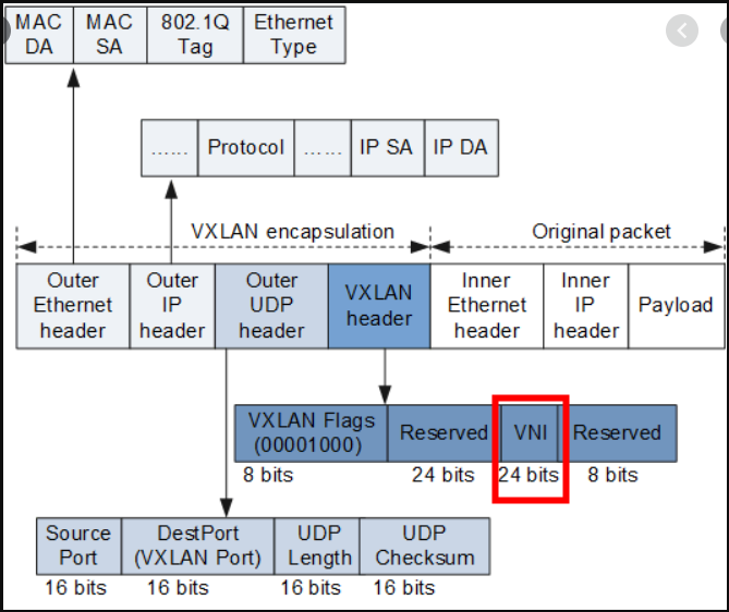 VXLAN 标志符